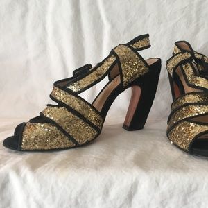 Luiza Barcelos sz 7 Glitter Heel